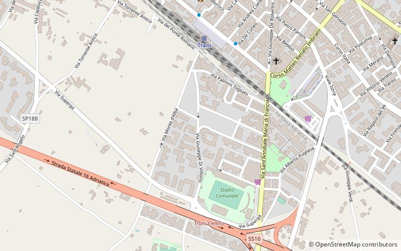 Scolanova Synagogue location map