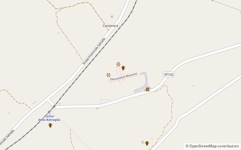 Cannas location map