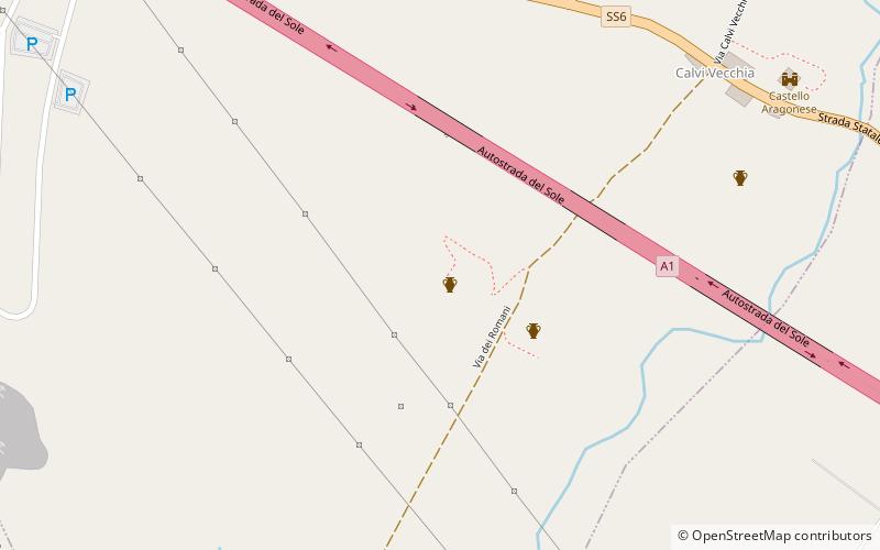 Cales location map