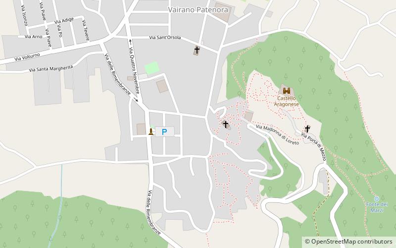 Vairano Patenora location map