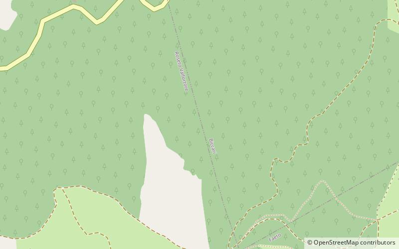Monti Dauni location map