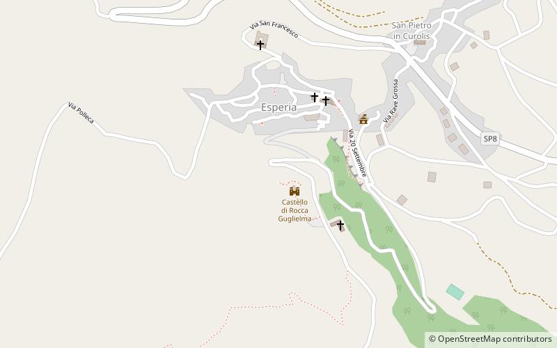 Esperia location map