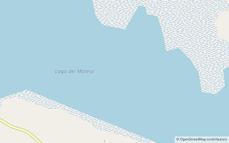 Lago del Matese location map