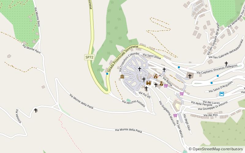 Museo Terre di Confine location map