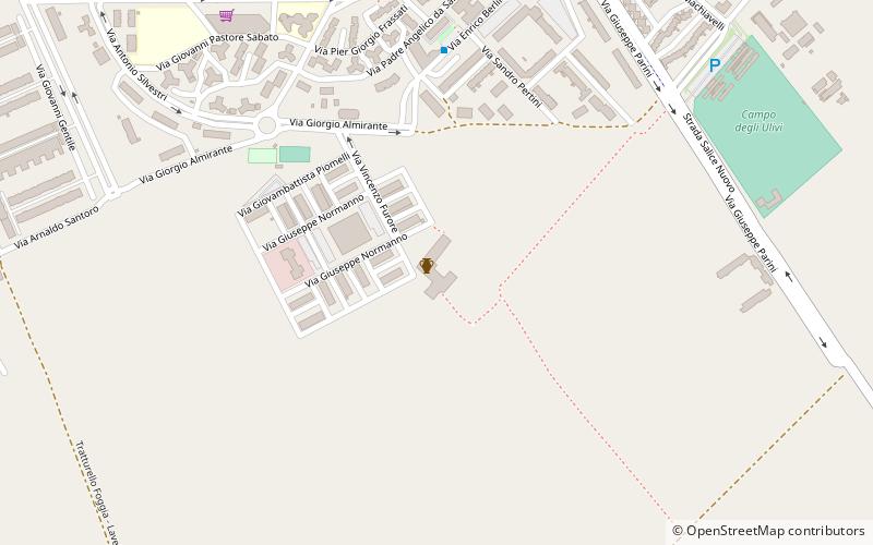 Masseria Pantano location map