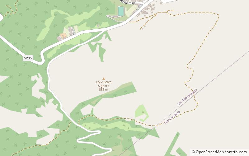San Polo Matese location map