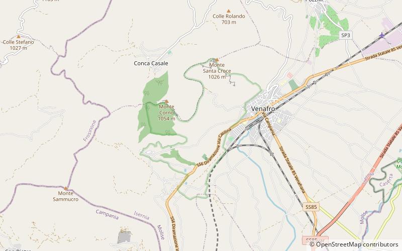 Parco Regionale dell'Olivo di Venafro location map