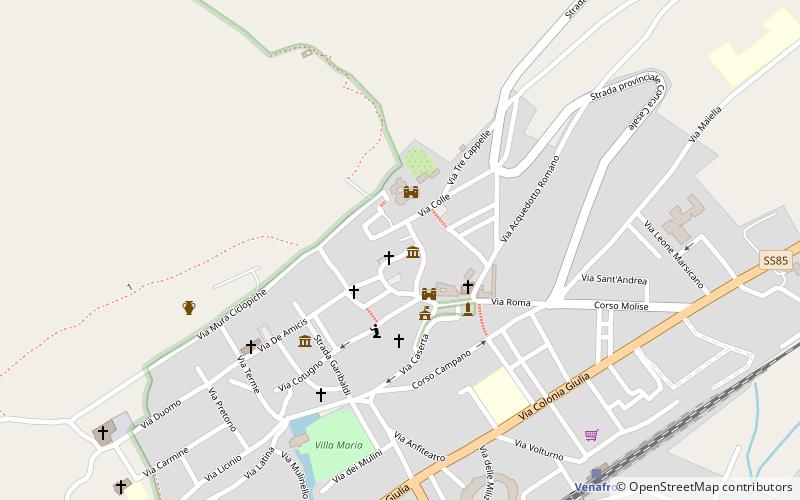 Annunziata location map