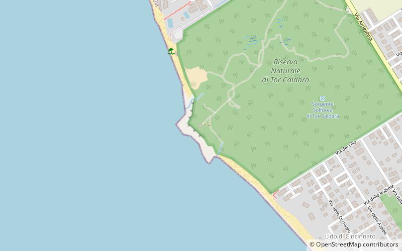 Tor Caldara location map