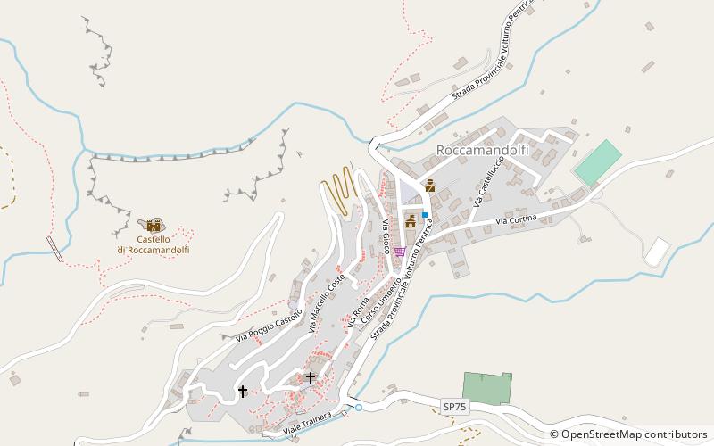 Roccamandolfi location map