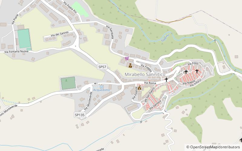 Mirabello Sannitico location map