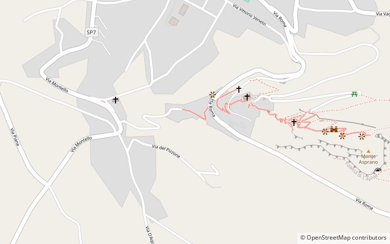 Roccasecca location map