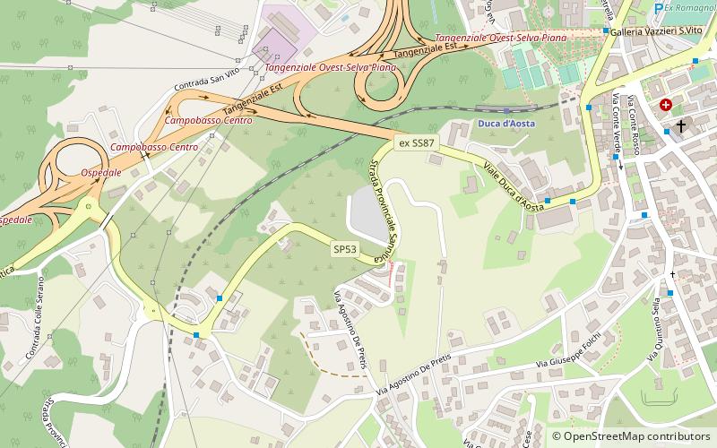 Universidad Molise location map