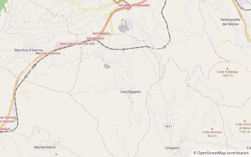 Sant'Agapito location map