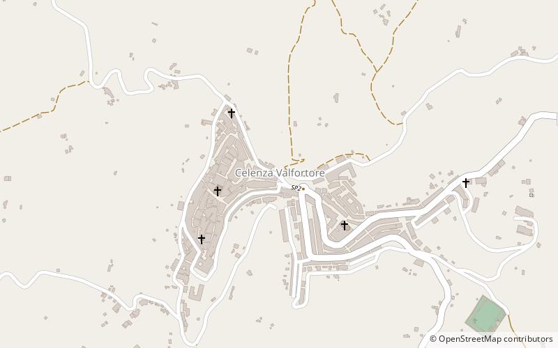 Celenza Valfortore location map