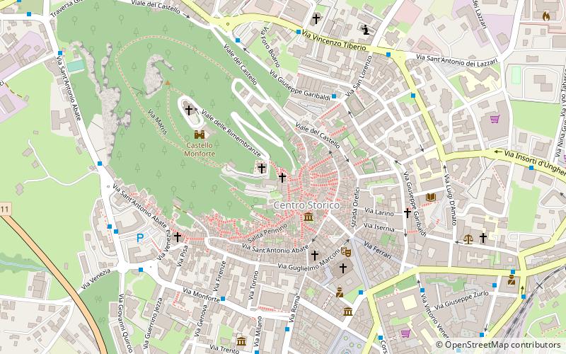San Bartolomeo location map