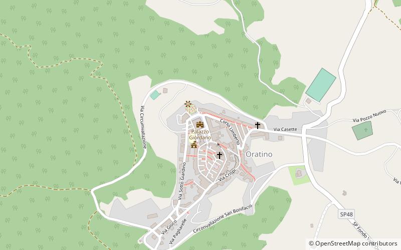 Oratino location map
