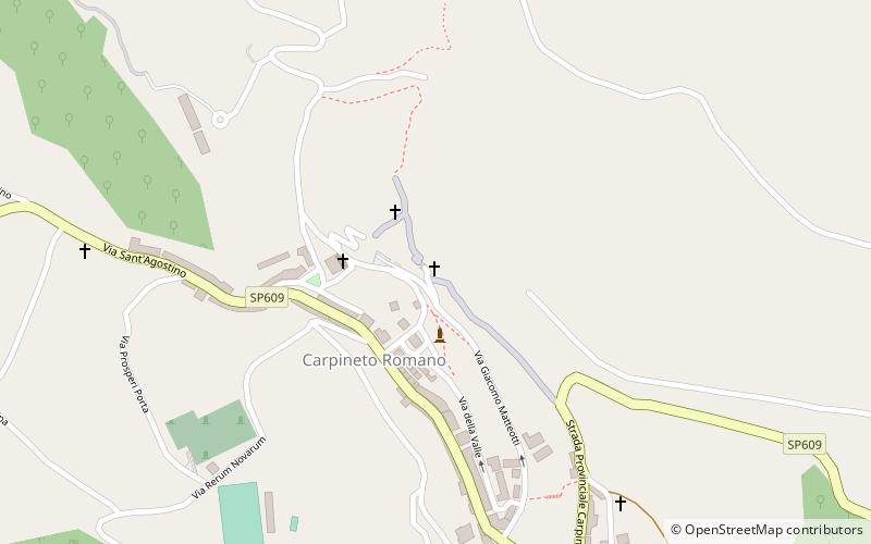 Carpineto Romano location map