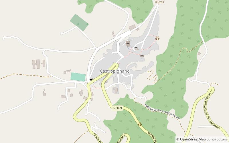 Castropignano location map