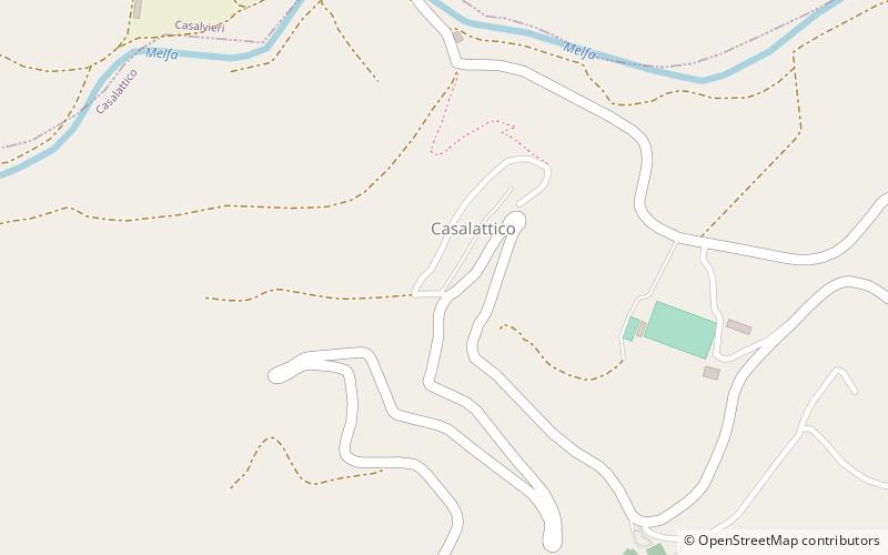 Casalattico location map