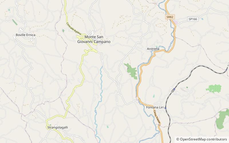 Monte San Giovanni Campano location map