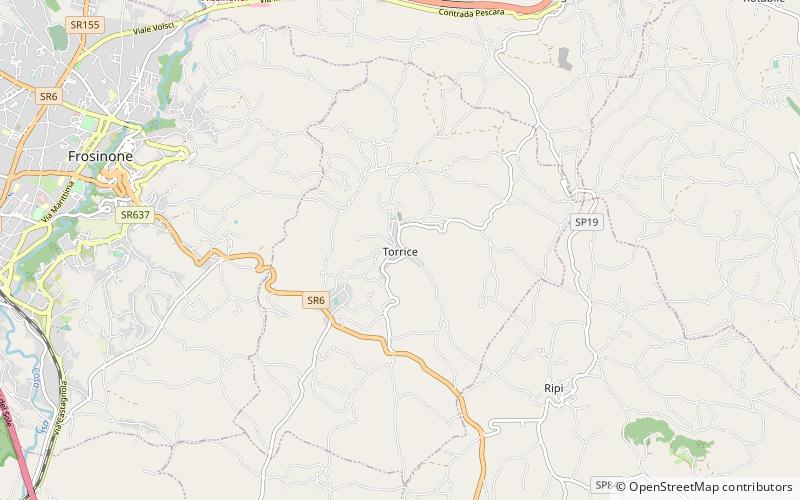 torrice location map