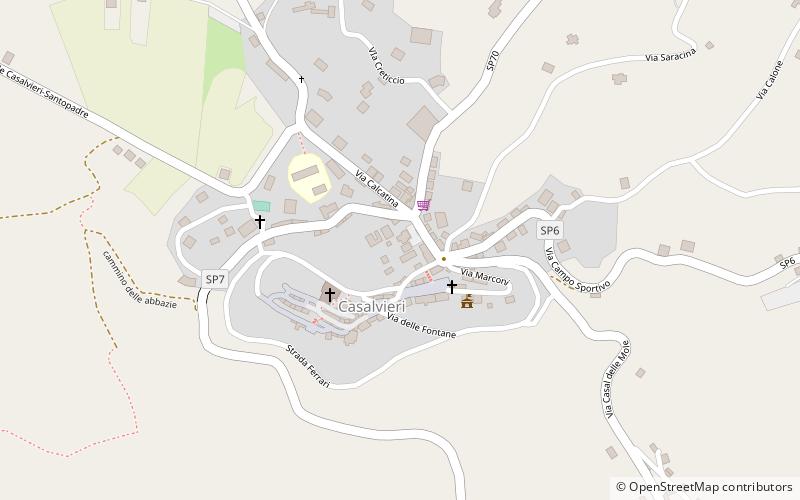 Casalvieri location map