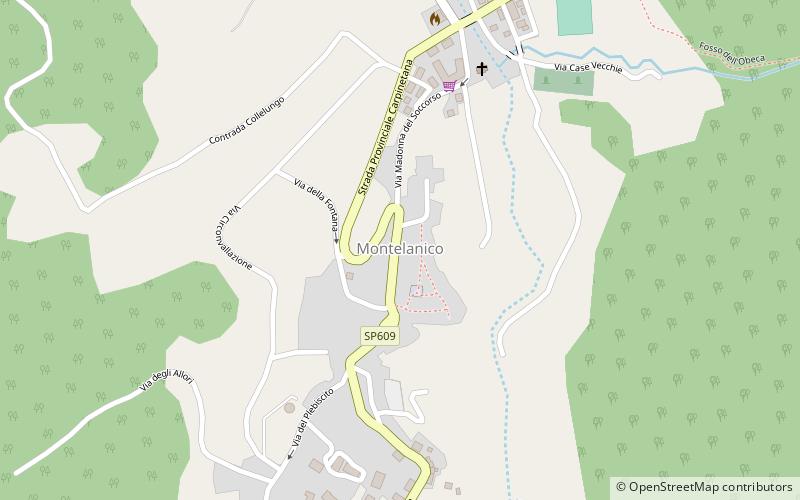 Montelanico location map