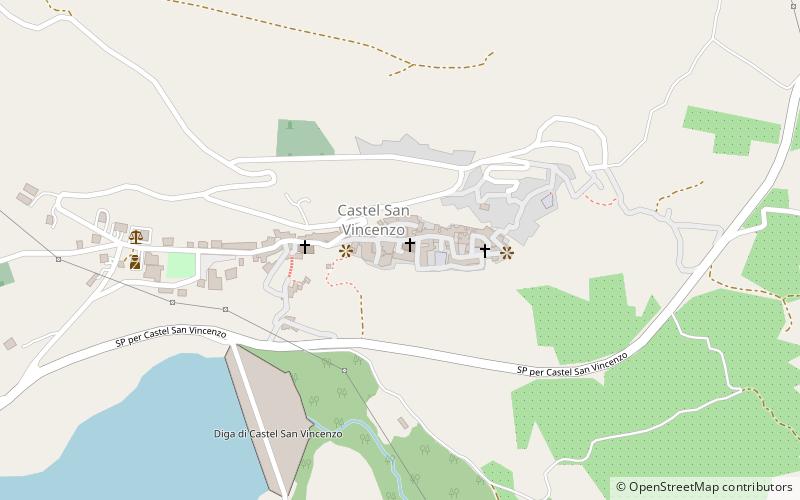 Castel San Vincenzo location map
