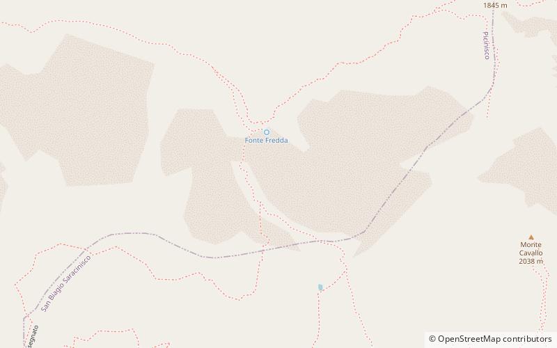 monti delle mainarde parc national des abruzzes latium et molise location map