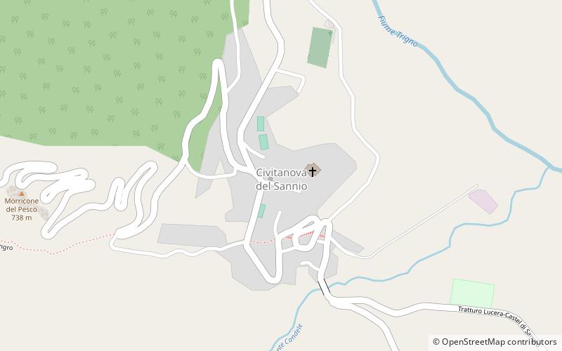 Civitanova del Sannio location map