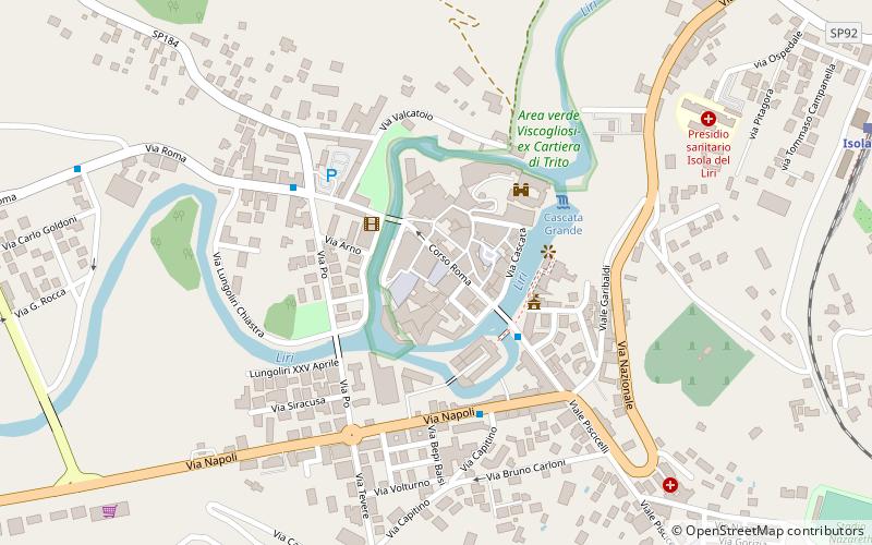 Piazza Boncompagni location map