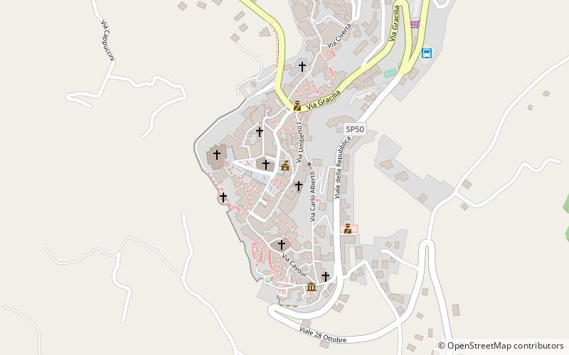 Veroli location map