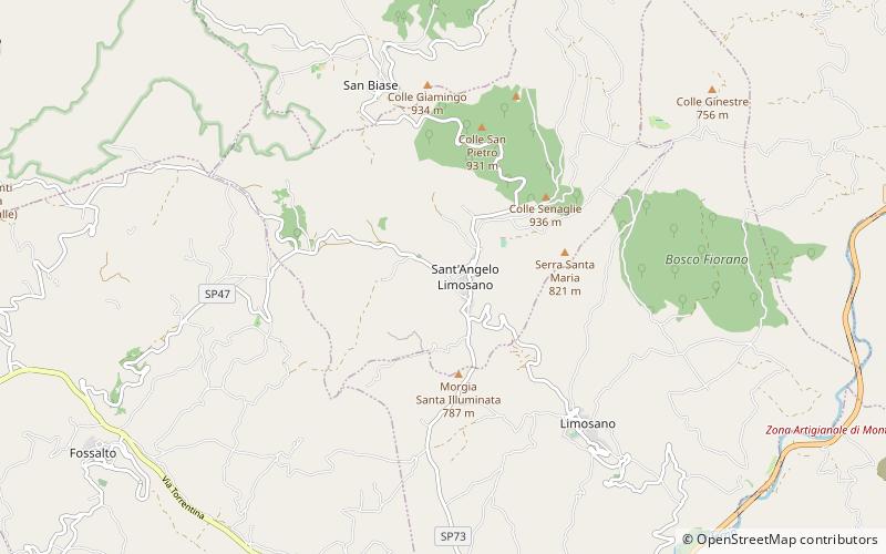 Sant’Angelo Limosano location map