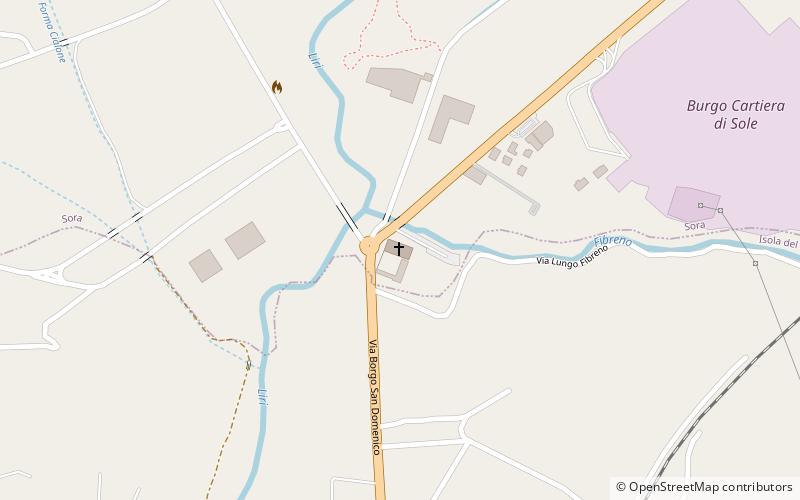 Kloster San Domenico location map
