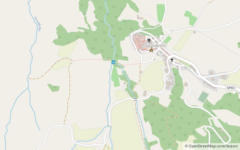 Provvidenti location map