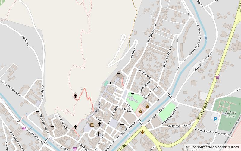 Cathédrale de Sora location map