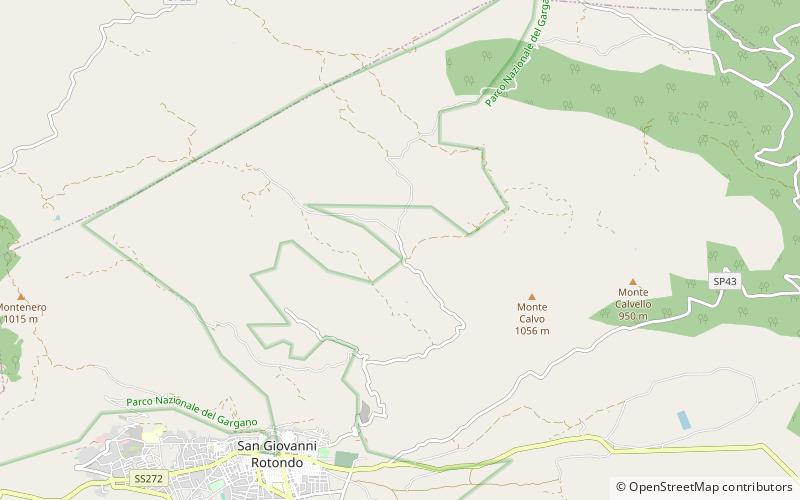 Gargano location map