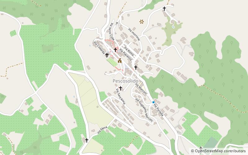 Pescosolido location map