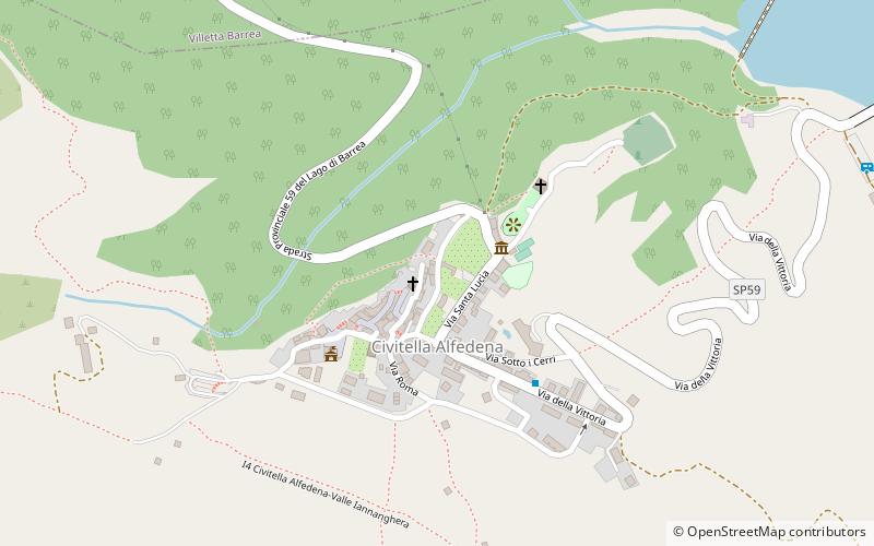Civitella Alfedena location map
