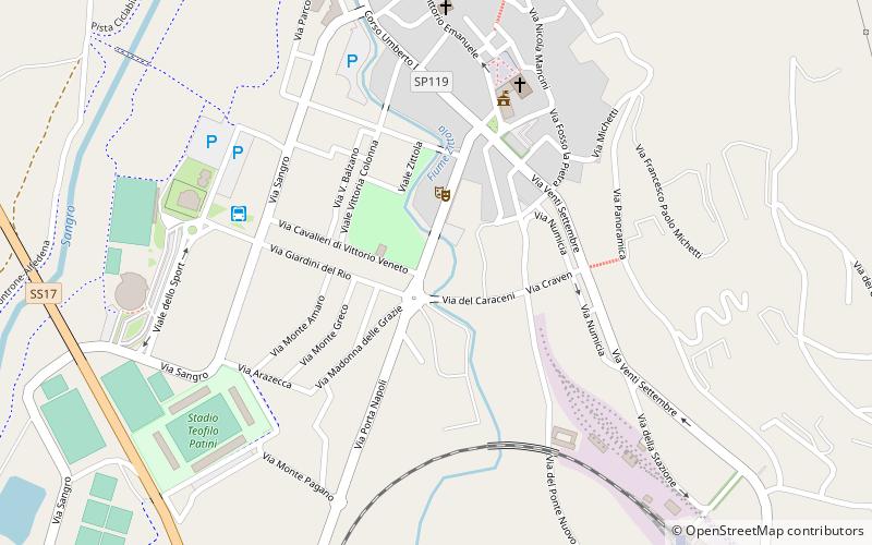 Castel di Sangro location map