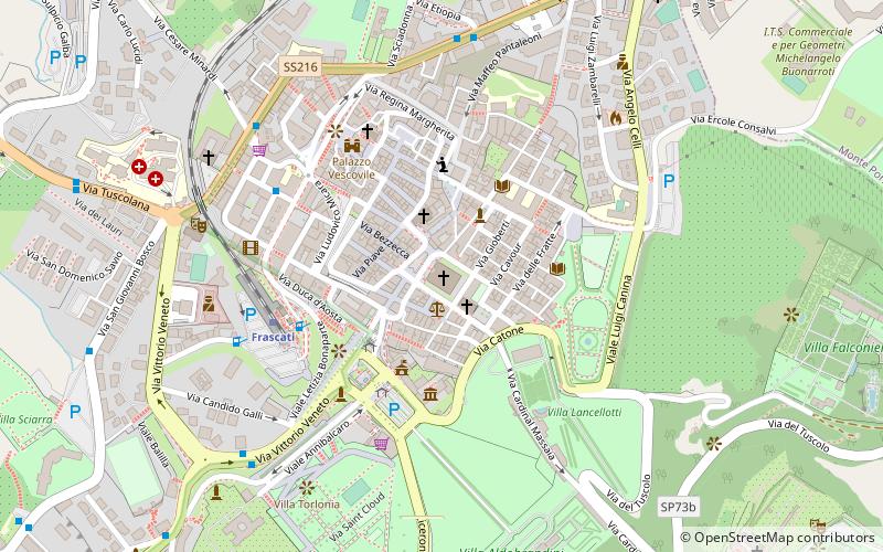 Kathedrale von Frascati location map
