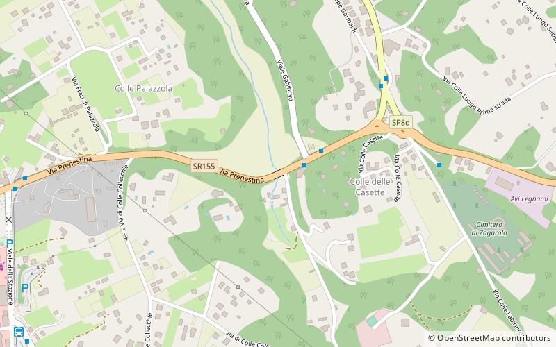 bahnstrecke roma laziali giardinetti zagarolo location map