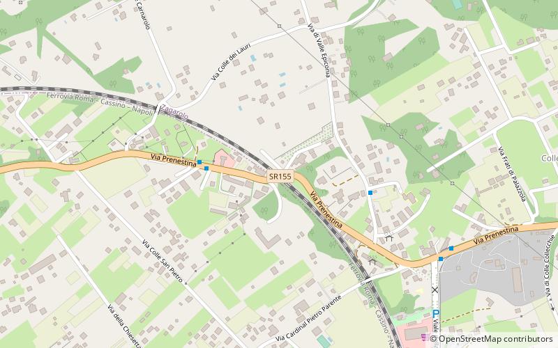 ex ferrovia roma fiuggi alatri frosinone zagarolo location map