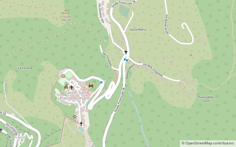 Protezione Civile Monti Prenestini location map