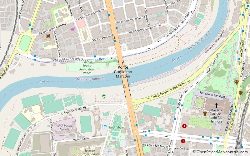 Ponte Guglielmo Marconi location map