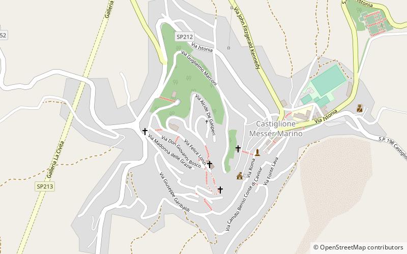 Castiglione Messer Marino location map