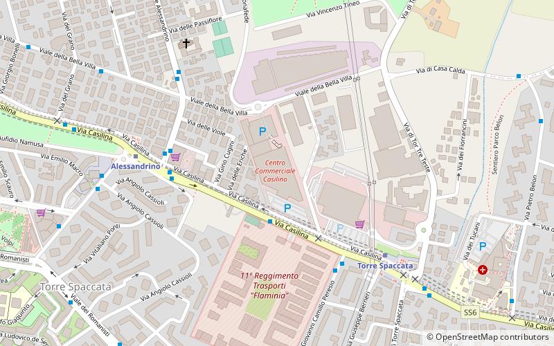 Centro Commerciale Casilino location map