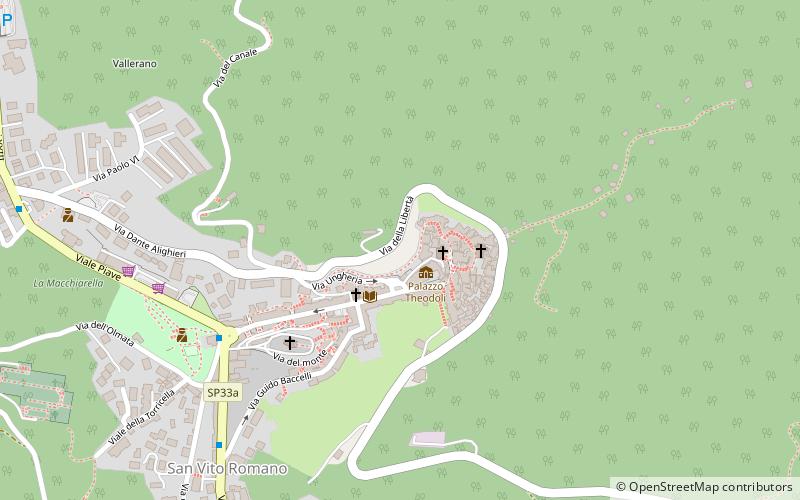 San Vito Romano location map
