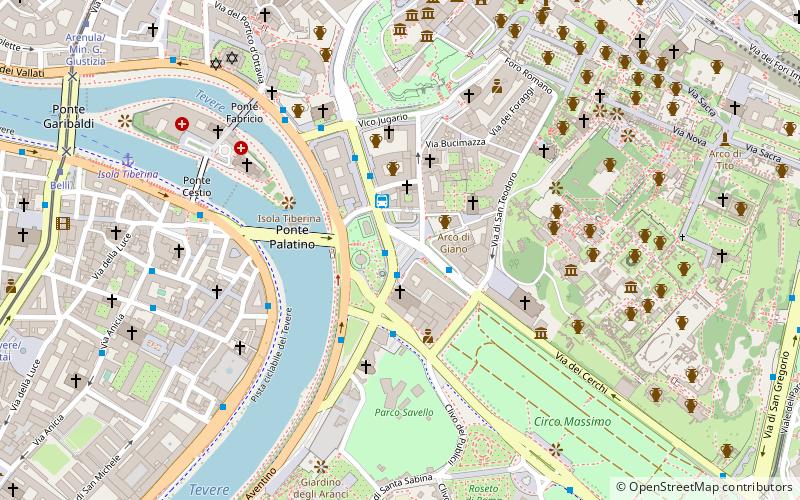 Piazza Bocca della Verità location map